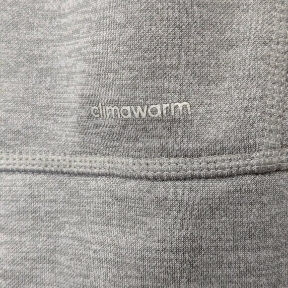 adidas Men's Standard Essentials Full-Zip Hoodie Size XL Gray - Picture 8 of 10